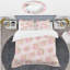 Ensemble de housse de couette abstraite fleur abstraite Mid-Century-40702835