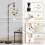  Lampe sur pied en arc Belle silhouette de voilier tropical sans soudure blanc Summer beach