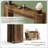 Rustic Farmhouse Console Table with Distressed Finish