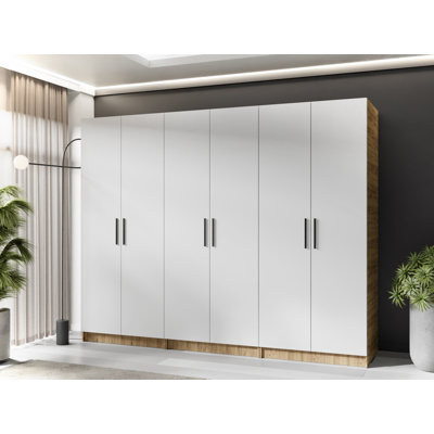 Nisean 6 Door Wardrobe