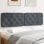 Coussin de tête de lit vidaXL gris foncé 183 cm vidaXL-2102021374-2102021373