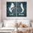 " Sweet Dreams Feathers Multi Piece Canvas Print " 2 Piece Art Set-93060042