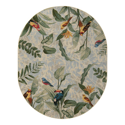 Tapis d'extérieur moderne Shar Multi_Unique