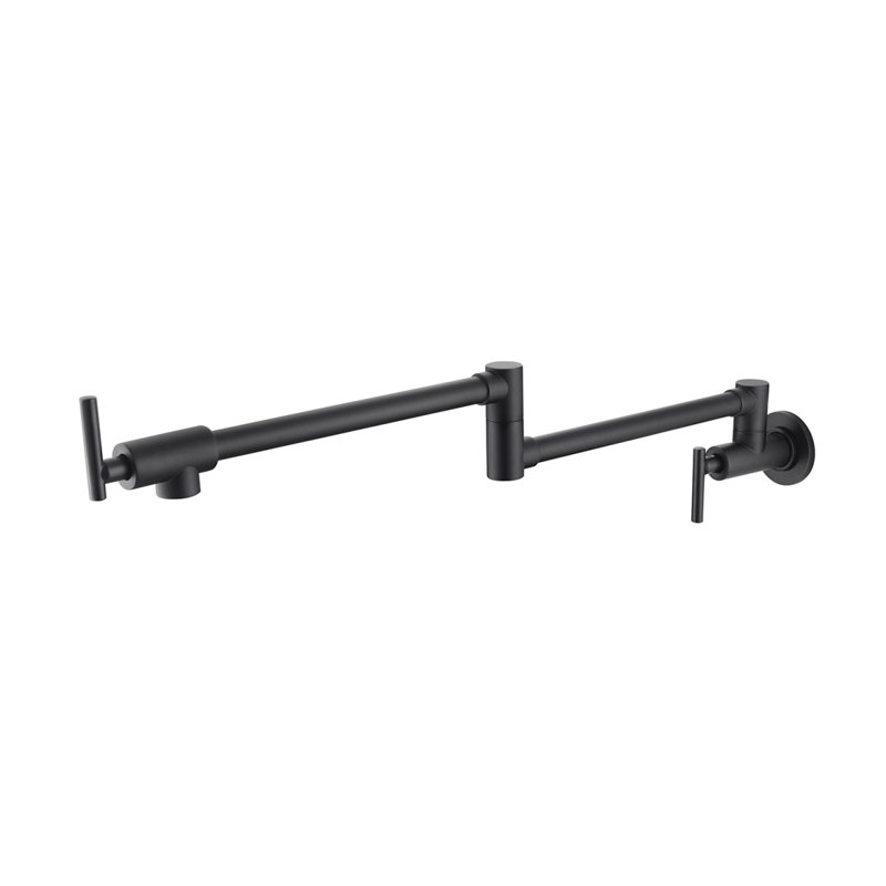 Waln Pot Filler Faucet, Matte Black