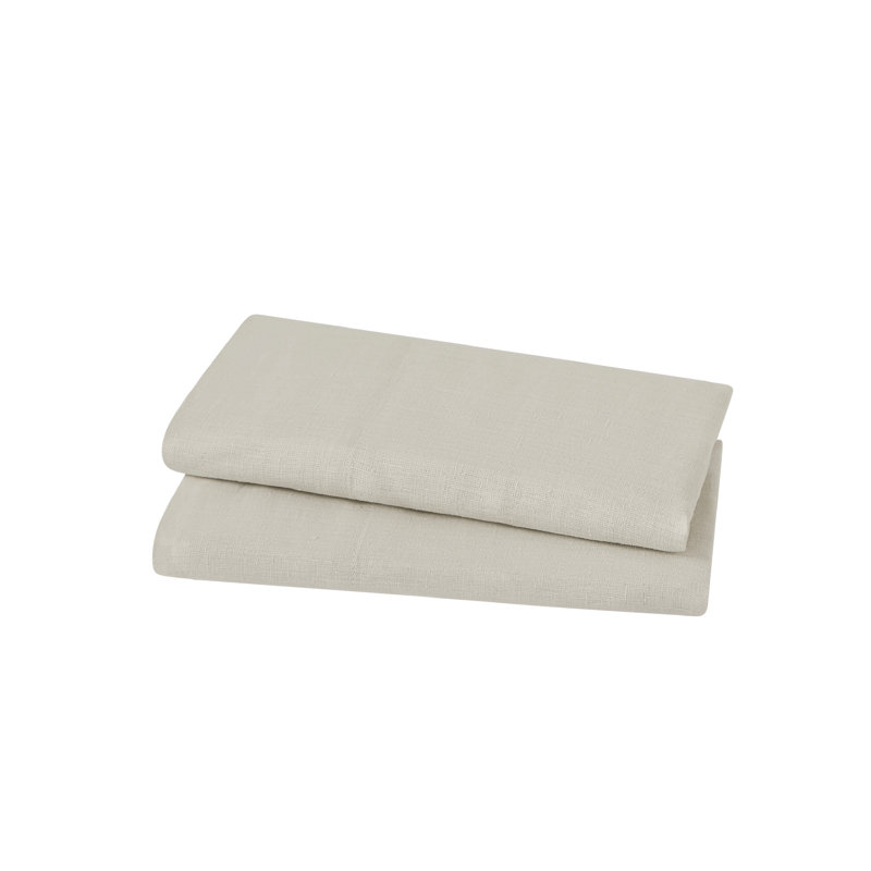 Brooklyn Loom Linen Sheets, Natural, Standard