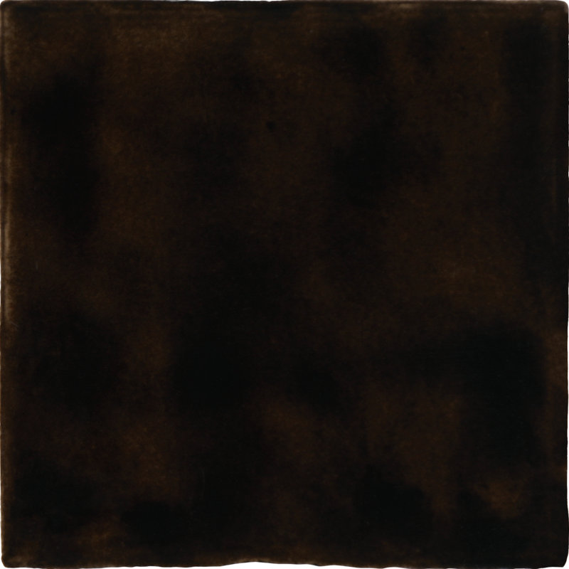 Carreau mural fabriqué à la main 4 x 4 Daltile Nu Bare (100 pièces par carton) (12,80 pieds carrés par carton), Ebony