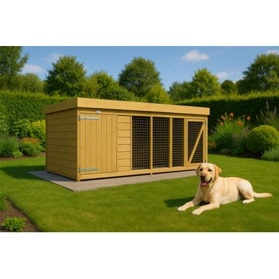 Dog Kennel and Run