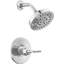 Ensemble de robinet de douche à fonction unique SAYLOR ™, ensemble de garniture de valve, pomme de douche et poignée-74993285