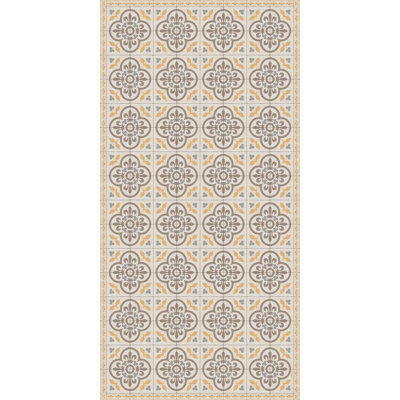 Santos Brown Easy to Clean Vinyl Mat