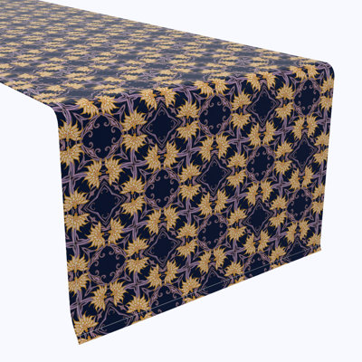 Table Runner, 100% Cotton, Floral 20