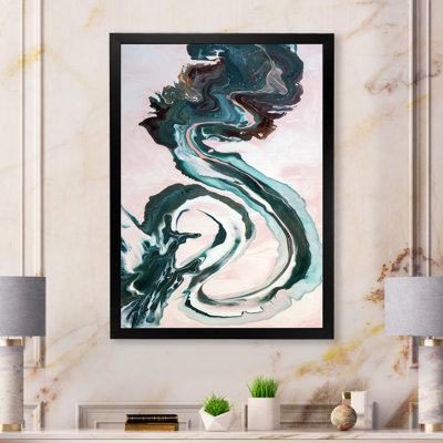 «Luxury Emerald River», art sur toile