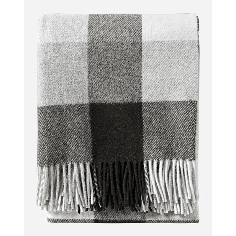 Pendleton Black/Ivory Washable Throw