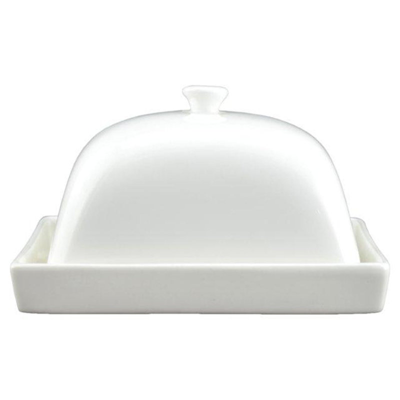 Plat à beurre White Tie