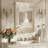 Sieana Rectangular Aluminum Accent Mirror-959854461-959854462