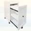 Armoire de rangement multi-fonctions coulissante avec roulettes pour un rangement efficace du garde-manger
