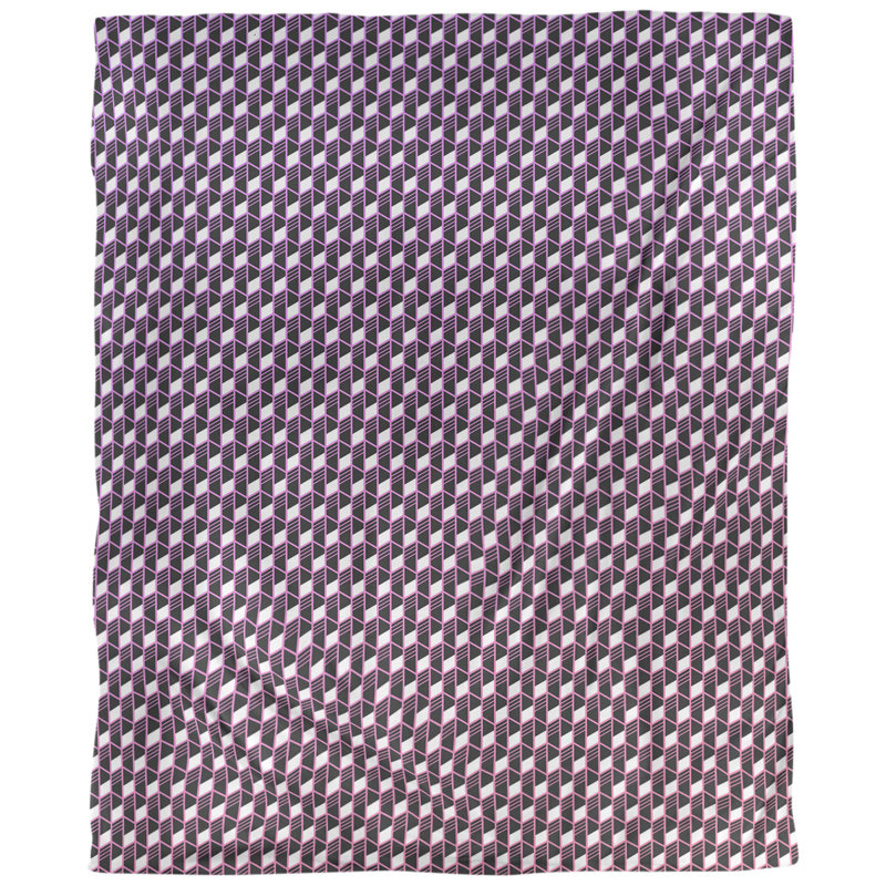 Housse de couette Katelyn Elizabeth, Housse de couette pour grand lit, Polyester brossé, Rose