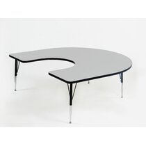 Classic Series 60 x 66 Horseshoe Activity Table with High Pressure La -  NextGen Furniture, Inc.