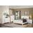 2-drawer Nightstand Bedside Table White