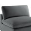 Canapé modulaire 6 pièces Cassandra - Gris anthracite