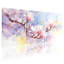 «Magnolia Watercolor Magnolia Blossoms On Branches», ensemble de 3 impressions sur toile-70386270