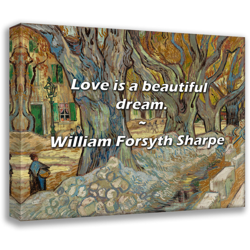 William Forsyth Sharpe Citation: «Love is a Beautiful Dream»., H 26 po x l 32 po