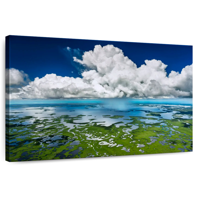 Alvord Everglades Cloudscape, 8" H x 12" W