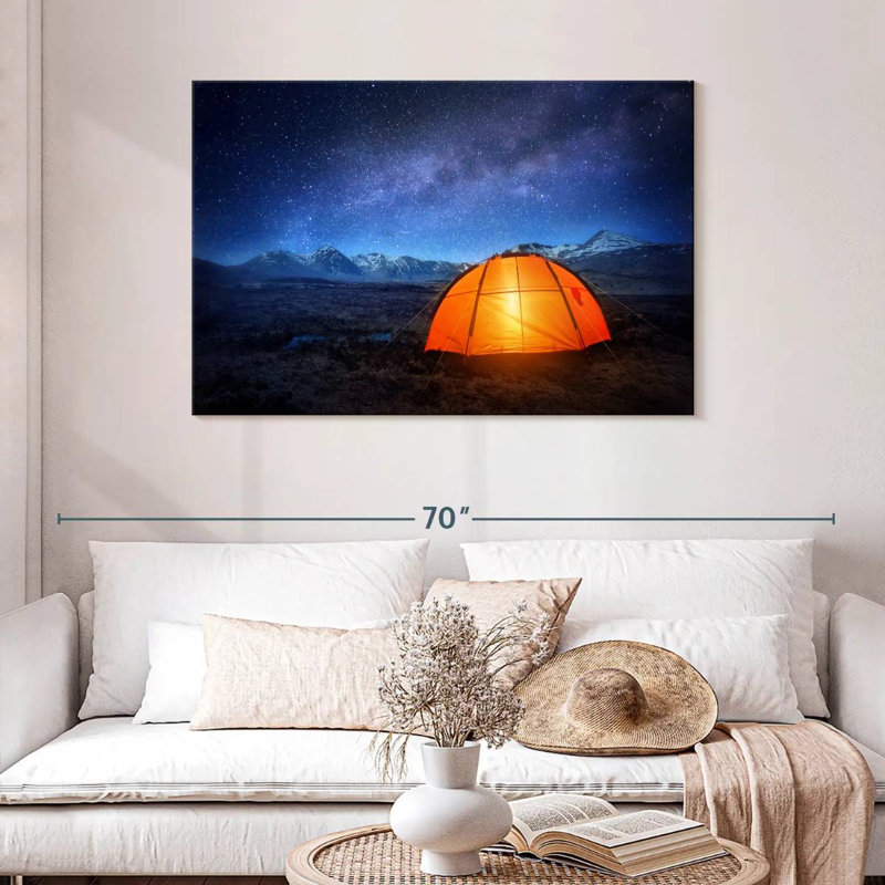Senne Camping, 30" H x 45" W