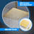 Rain Fixed Shower Head 1.8 GPM GPM with Self-Cleaning-90694470