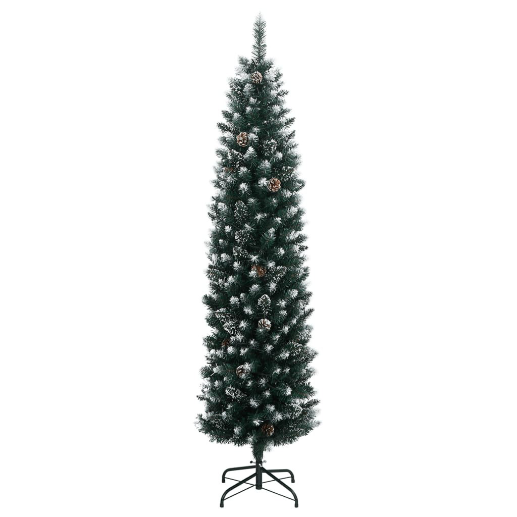 Vidaxl Künstlicher Weihnachtsbaum Schlank 150 Leds 120 Cm