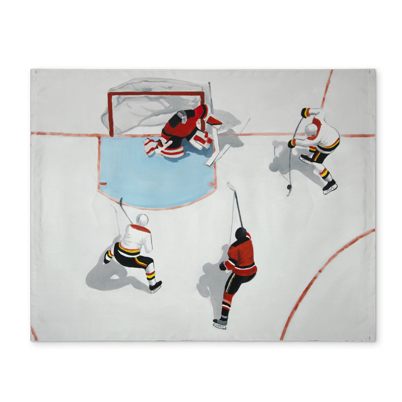 Eventful Hockey Game Man Cave Polyester Placemat - Home Decor