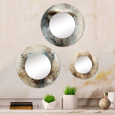 Dilbagh Metal Round Mirror