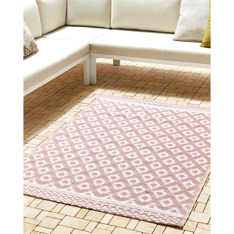 Adallard Geometric 47cm X 71cm Area Rug