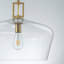 Verre 1 lumière Mid-Century moderne géométrique Chanderlia