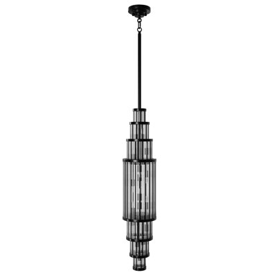 Waldorf Metal And Glass Rod Pendant