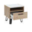 Vitruvia 50cm W Manufactured Wood Bedside Table