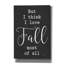Art mural épique «I Love Fall Most Of All» par Epic Graffiti, 18 po x 26 po