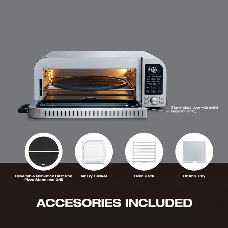 Pull Out Crumb Tray - Bravo Toaster Oven & Air Fryer