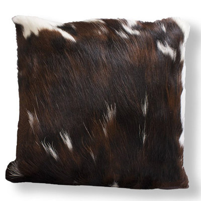  Authentic Cowhide Throw Pillow Cover