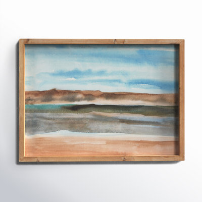 Abstract Watercolor Landscape
