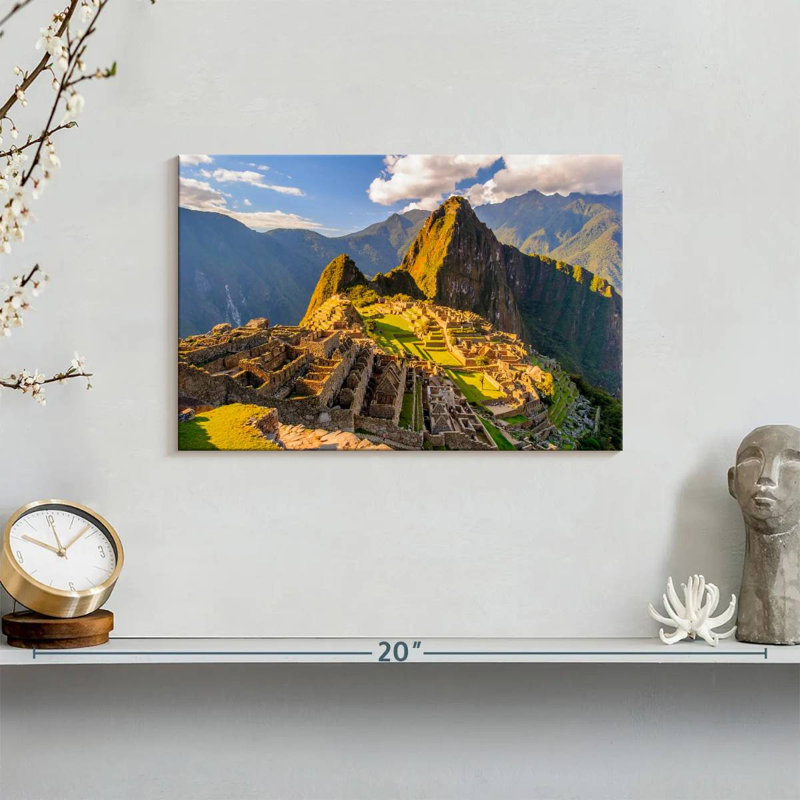 Lilie ensoleillée Machu Picchu, H 8 po x l 12 po