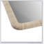 Miroir mural en rotin rectangulaire avec texture naturelle, polyvalent et élégant pour tout décor
