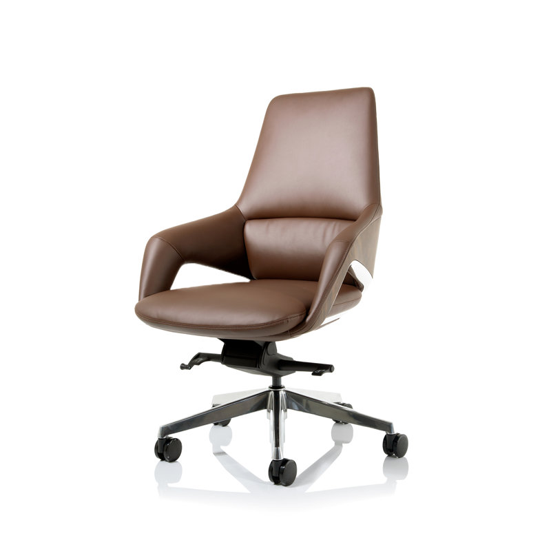 Makyleigh Executive Chair, Brown