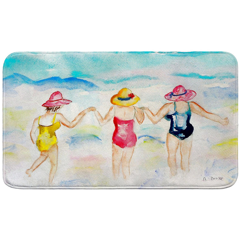 Ladies Wading Bath Mat, Single - 18" L x 30" W
