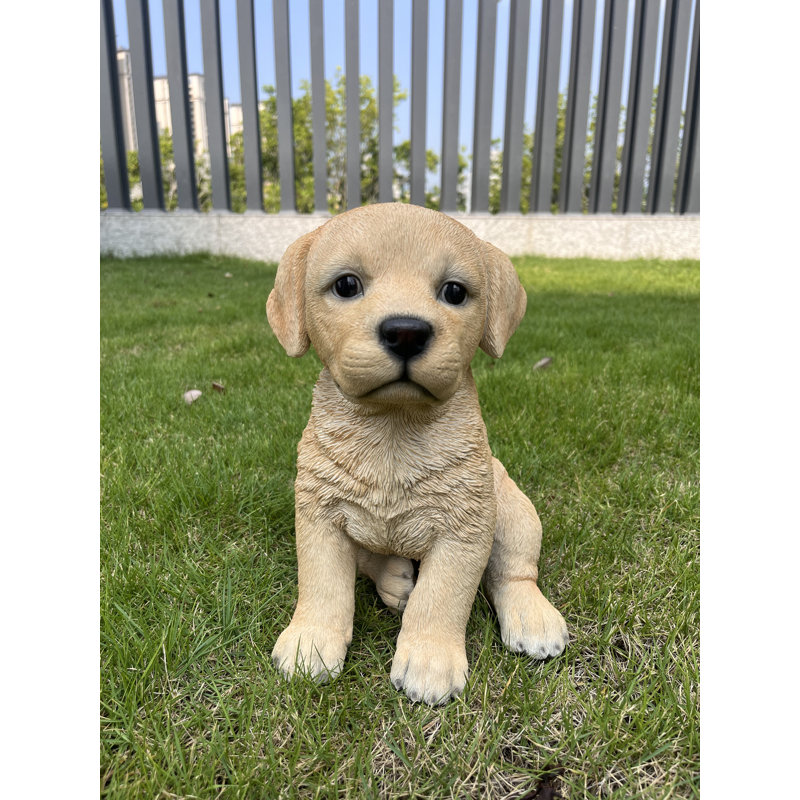  10" Labrador Puppy Statue