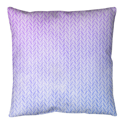 Katelyn Elizabeth Striped Reversible Throw Pillow