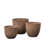 Ensemble de pots à fleurs 3 pièces