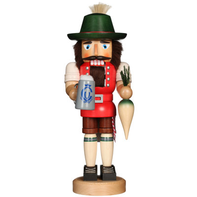 Bavarian Nutcracker with Stein