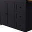 74.8" Kitchen Island With Extendable Dining Table-1869927927