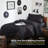7PC Campus Ready Dorm Twin XL Bedding Bundle, Solid Comforter, Pillows And Sheet Set-114192883