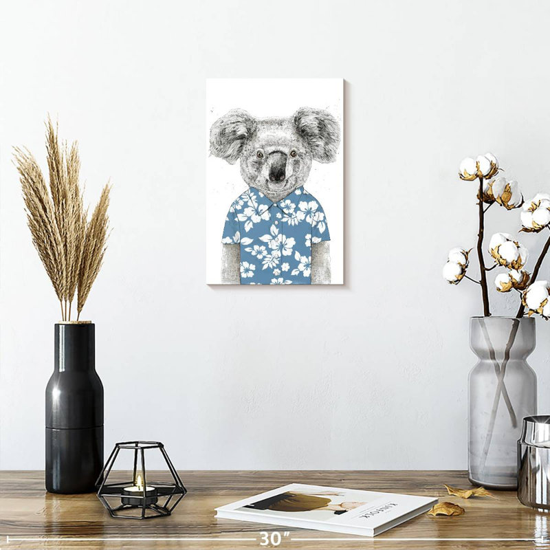 Brampt Summer Koala, 12" H x 8" W